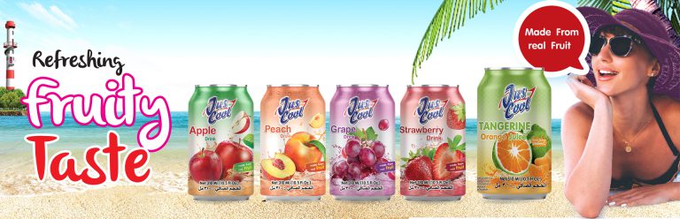 JusCool – Freshen up your day. Tropical Fruits For drink